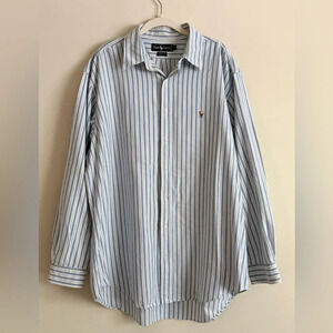 Polo Ralph Lauren Men’s Striped Button Down Shirt - Size XL